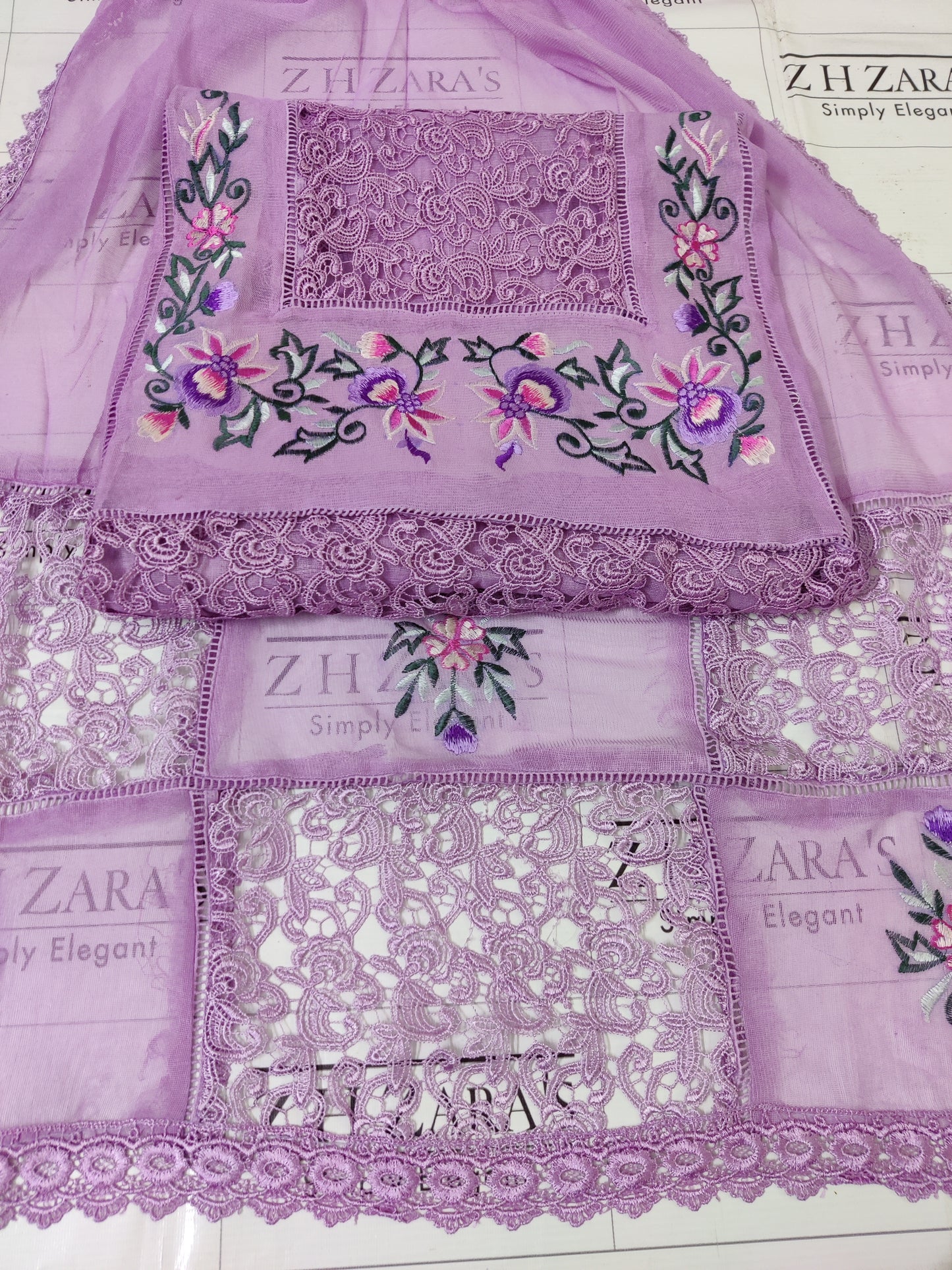 Lilac Crochet 3pc